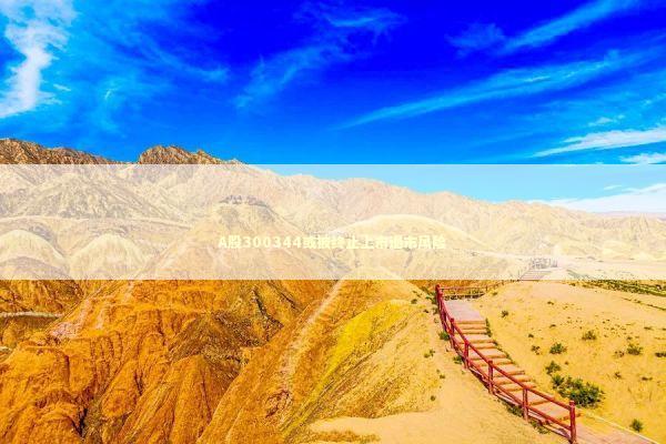 A股300344或被终止上市退市风险 新闻