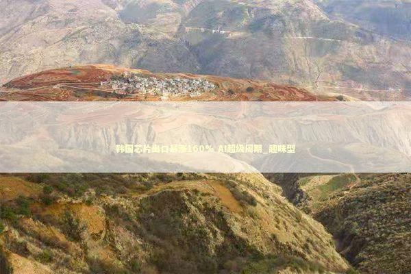 韩国芯片出口暴涨160% AI超级周期_趣味型 新闻