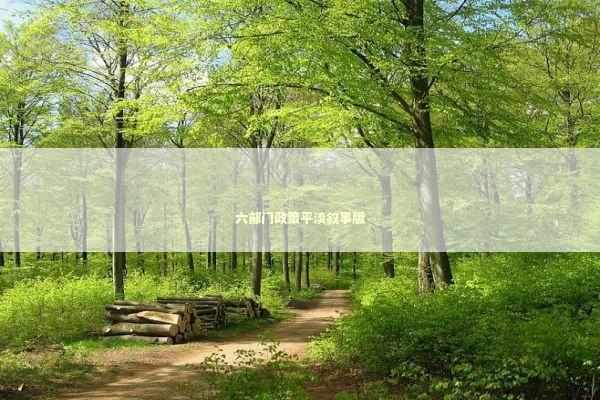 六部门政策平淡叙事版 新闻